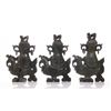 Image 1 : Three(3) Chinese carved soapstone vases with Foo Dog li