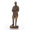 Image 8 : Adolf Hitler bronze statue.  SIZE: see attached ruler p