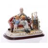 Image 1 : A rare Capodimonte Deposee, Italian porcelain depicting
