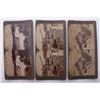 Image 3 : Antique wooden stereoscope viewer with a box of slides
