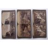 Image 4 : Antique wooden stereoscope viewer with a box of slides