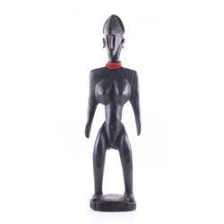 African wood carving of a power figure, mid to late 20t