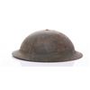 Image 2 : WWI steel helmet, French.  SIZE: see attached ruler pho