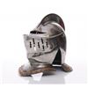 Image 8 : Vintage Knight's helmet.  SIZE: see attached ruler phot