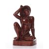 Image 1 : 20th Century Balinese finely carved and polished hardwo