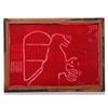 Image 3 : Mid Century "Eagle and Snake", a brilliant colored hand