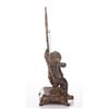Image 2 : 19th Century, bronze thermometer.   SIZE: see attached