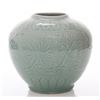 Image 8 : Asian celadon vase.  SIZE: see attached ruler photo.  P