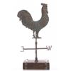 Image 2 : Antique wind vane of a Rooster.  SIZE: see attached rul