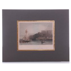 Charles Cousen (1821-1889) Original copper plate colore
