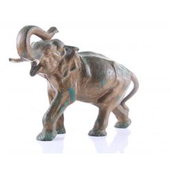 Cast Iron Elephant Door Stop, 19th Early 20th Century.