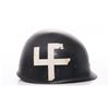 Image 2 : WWII US Army hat with field tape markings.  SIZE: see a