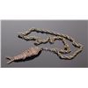 Image 2 : Vintage pill box necklace in the form of a fish with a