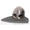 Image 8 : Medieval style helmet with chain mail.  SIZE: see attac