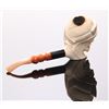 Image 3 : Early 20th Century Meerschaum pipe, hand carved.  SIZE: