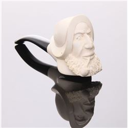 Early 20th Century Meerschaum pipe, hand carved.  SIZE: