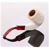 Image 3 : Early 20th Century Meerschaum pipe, hand carved.  SIZE: