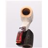 Image 4 : Early 20th Century Meerschaum pipe, hand carved.  SIZE: