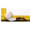Image 9 : Early 20th Century Meerschaum pipe, hand carved.  SIZE:
