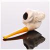 Image 3 : Early 20th Century Meerschaum pipe, hand carved.  SIZE: