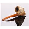 Image 3 : Early 20th Century Meerschaum pipe, hand carved.  SIZE: