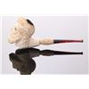 Image 6 : Early 20th Century Meerschaum pipe, hand carved.  SIZE:
