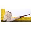 Image 9 : Early 20th Century Meerschaum pipe, hand carved.  SIZE: