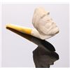 Image 1 : Early 20th Century Meerschaum pipe, hand carved.  SIZE: