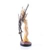 Image 8 : India nude princess lamp with lighted tree tips.  SIZE: