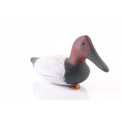 Duck Decoy, hand painted wood singed "JK" Jack Kein.  S