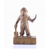 Image 1 : Sandy, Midwest Foundry cast iron door stop.  SIZE: see