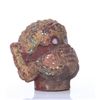 Image 2 : Antique Indonesian wood carved puppet head.  SIZE: see