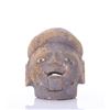 Image 1 : Antique Indonesian wood carved puppet head.  SIZE: see