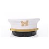Image 1 : U.S. Navy Officer hat  SIZE: see attached ruler photo.