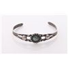 Image 1 : Native American green turquoise and old pawn coin silve