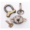 Image 2 : Two(2) Antique locks.  Markings: Walsco  SIZE: see atta