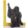 Image 9 : Vintage bronze lucky Buddha.  SIZE: see attached ruler