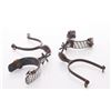 Image 2 : Three(3) set of vintage cowboy spurs.  SIZE: see attach