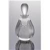 Image 1 : Crystal perfume bottle.  SIZE: see attached ruler photo