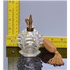 Image 5 : Vintage perfume bottle with tassel pump.  SIZE: see att
