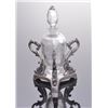 Image 2 : Perfume bottle with crackle style mounted on ornate met