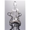 Image 4 : Perfume bottle with crackle style mounted on ornate met