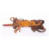 Image 3 : Antique wood and iron ice skates.  SIZE: see attached r