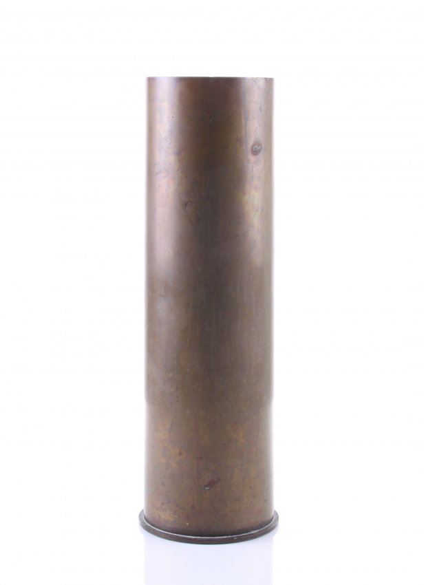 Korean War, Military artillery shell casing. 105 MM.M1