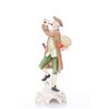 Image 1 : Porcelain figurine of a drummer boy playing the flute,