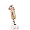 Image 2 : Porcelain figurine of a drummer boy playing the flute,