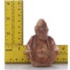 Image 9 : Vintage Asian stone carving of a robed man.  SIZE: see