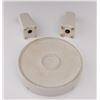 Image 2 : Mid Century George & Martha Washington ashtray and salt