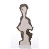 Image 2 : Vintage brass Hawaii hula dancer.  SIZE: see attached r