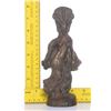 Image 3 : Vintage brass Hawaii hula dancer.  SIZE: see attached r